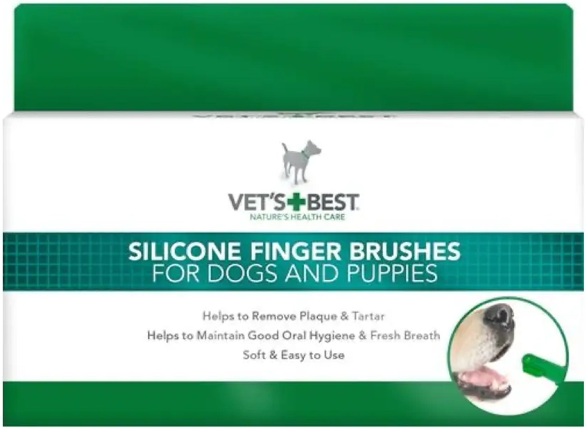 vetsbest silikone fingertandbørster 5 stk/pk
