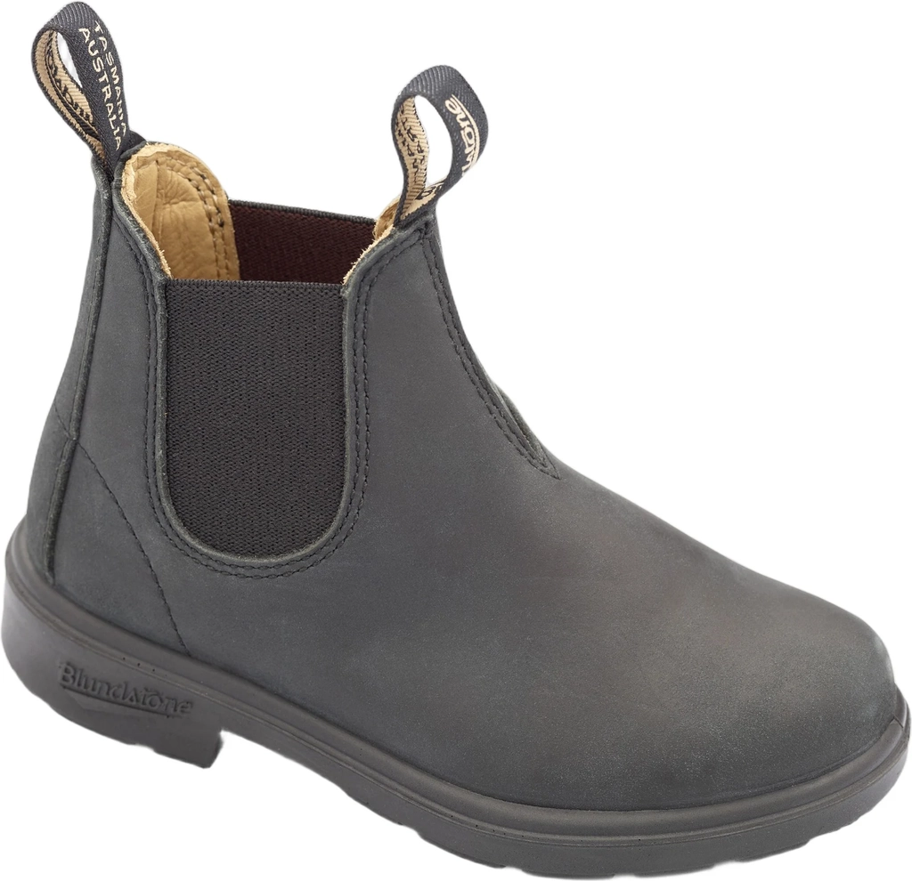 Blundstone BL 1325 Blunnies Kids Boot Rustic Black Støvler Str 26,5 - Læder hos Magasin