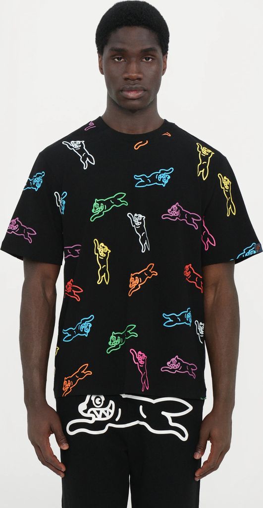 icecreamrunning dog - t-shirts print - black