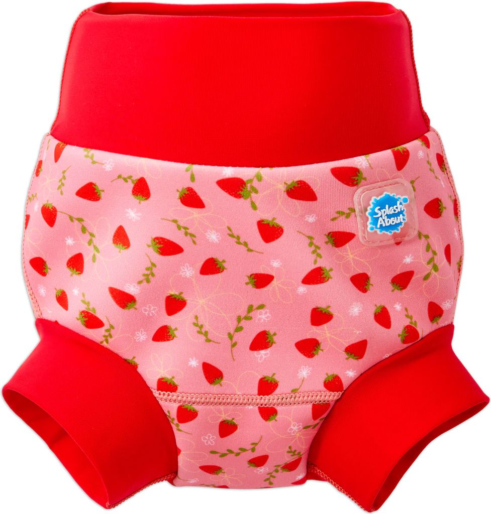 Splash About Blebadebukser - Happy Nappy - Strawberry Field