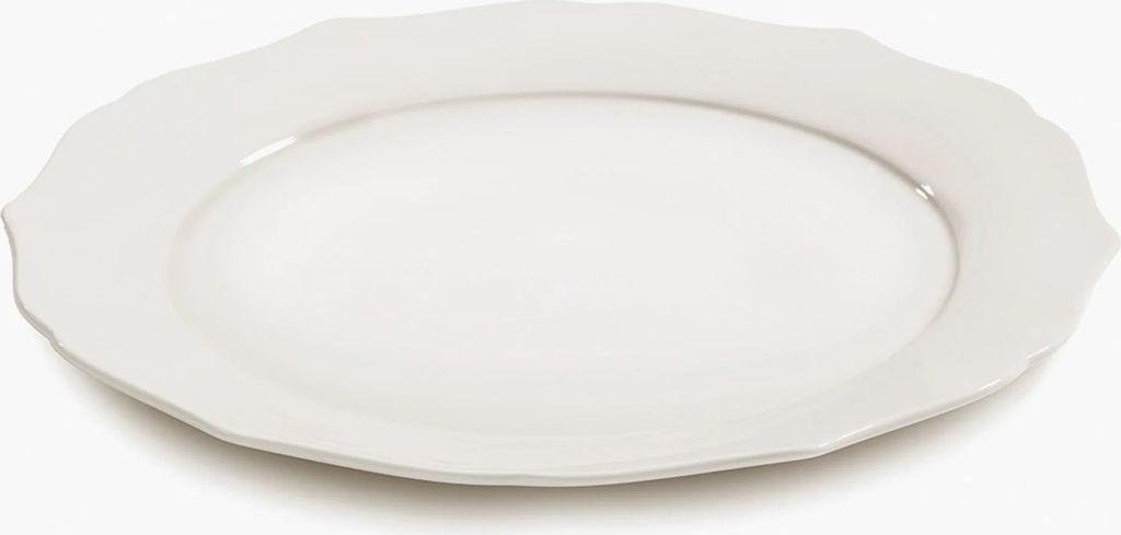 Dinner plate white Silhouette