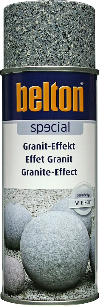 belton spray m. granit effekt - grå
