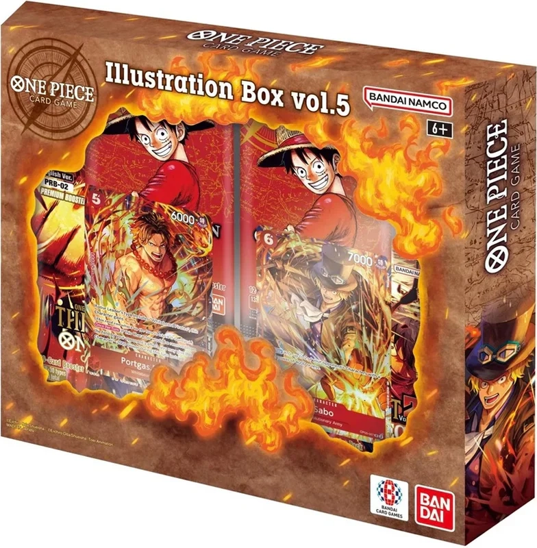 one piece cg - illustration box vol 5 *pre-order **forsinket