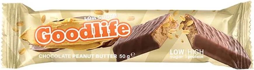 Goodlife Low Sugar 50 g Variationer Chocolate Peanut Butter