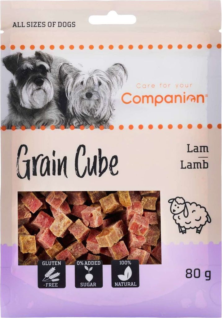 Companion Lamb Grain Cube | 80g