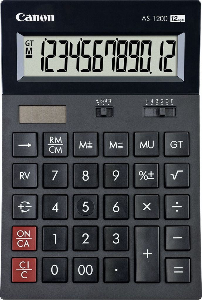 Canon AS-1200 - skrivbordskalkylator