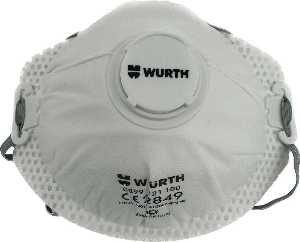 würth støvmaske med ventil ffp2