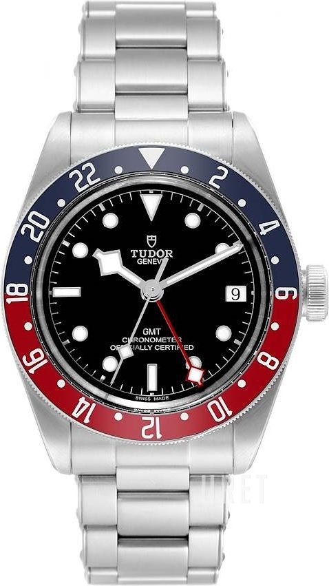 Tudor Herrklocka M79830RB-0001 Heritage Svart/Stål Ø41 mm