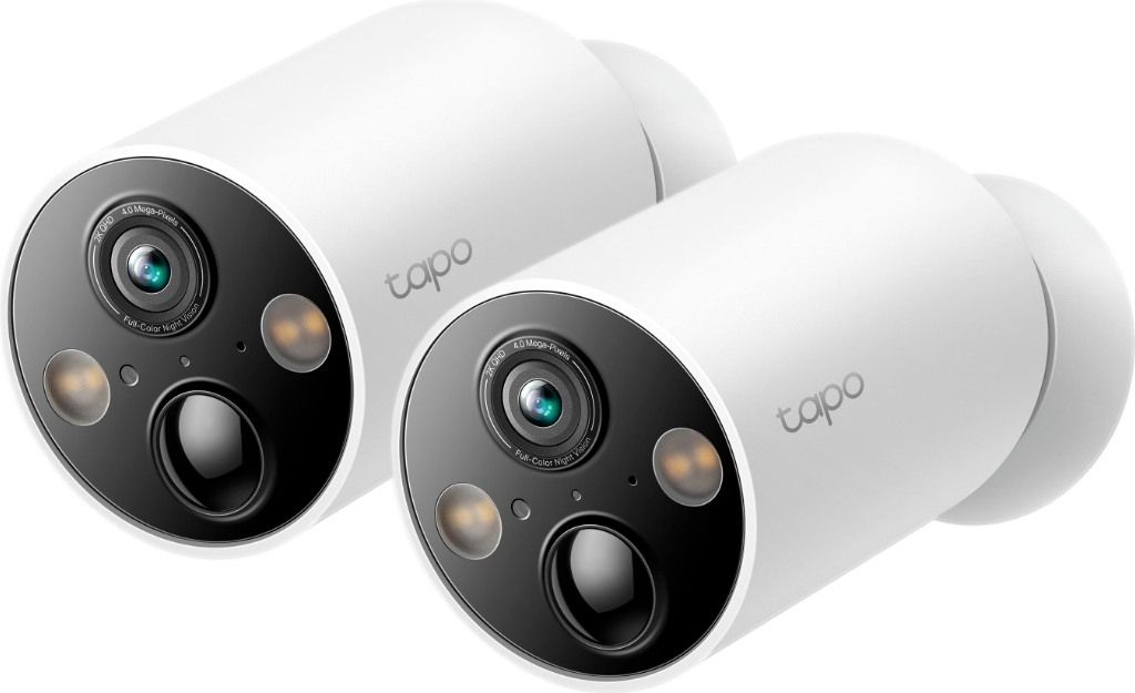 tp-link tapo c425 overvågningskamera udendørs 2-pak