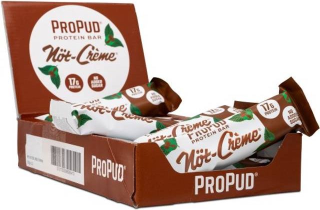NJIE ProPud Protein Bar Nöt Creme 12-Pak