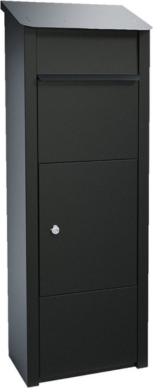paketpostlåda 901 47 l svart mefa