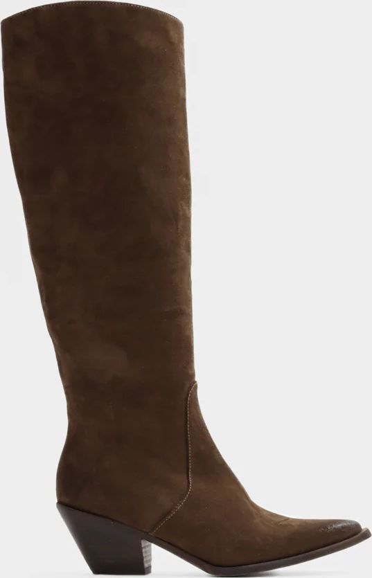 josie støvle - suede wood