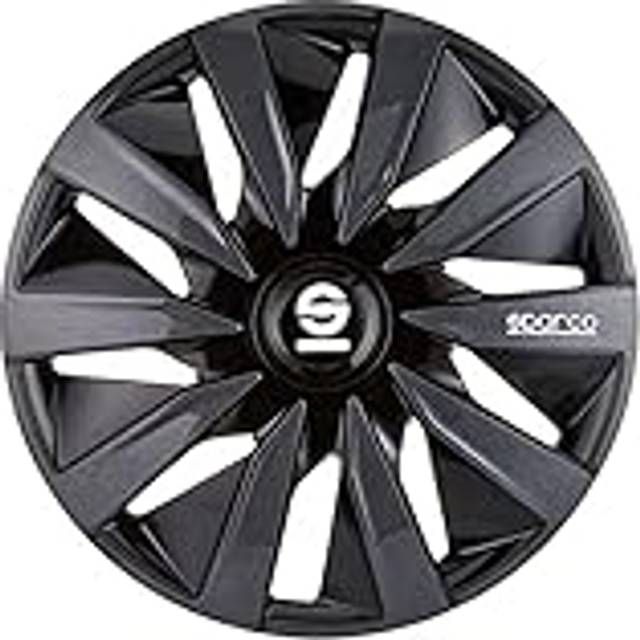 Sparco Lazio Hjulkapsler 4 Stk 13-tommer Black Grey