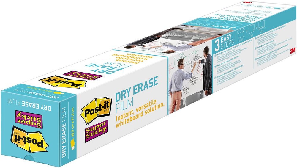 Film Post-it 15,24 x 1,21 m Hvid Super Sticky