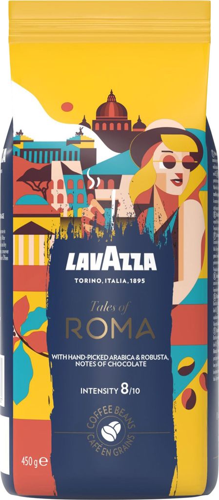 Lavazza Tales of Roma Kaffebönor 450 g