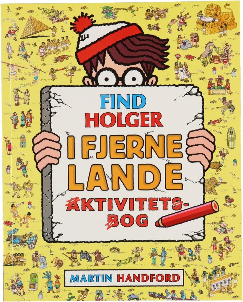 find holger - i fjerne lande, aktivitetsbog