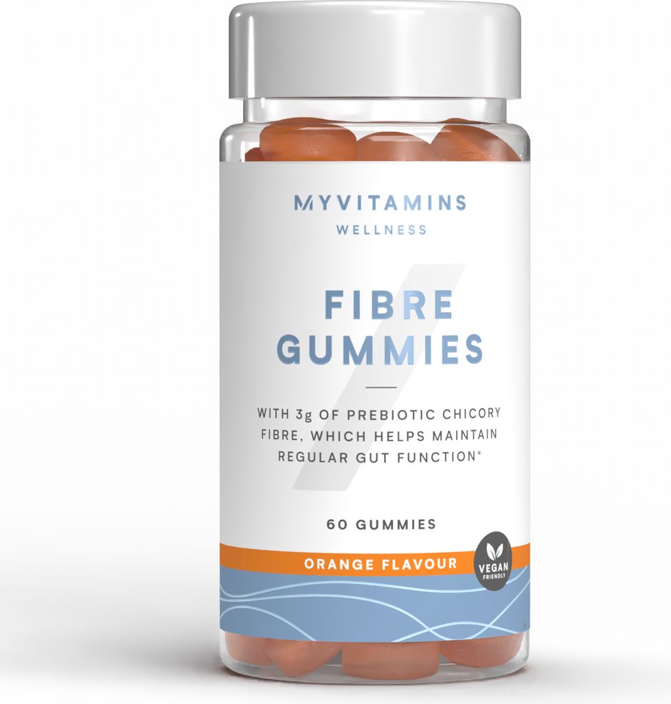 MyVegan High-Fibre Gummies 60 30 Servings Orange