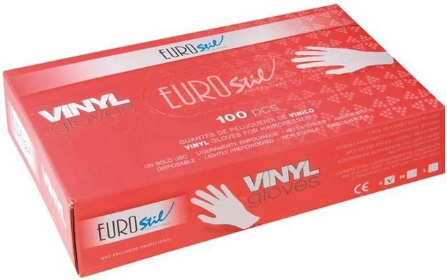 Eurostil Vinyl Gloves Medium