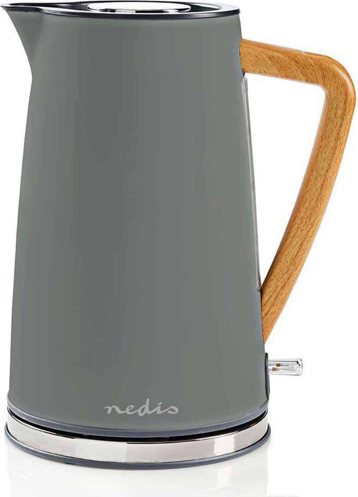 Nedis Soft-Touch Elkedel 2200W (1,7 liter) Grafitgrå