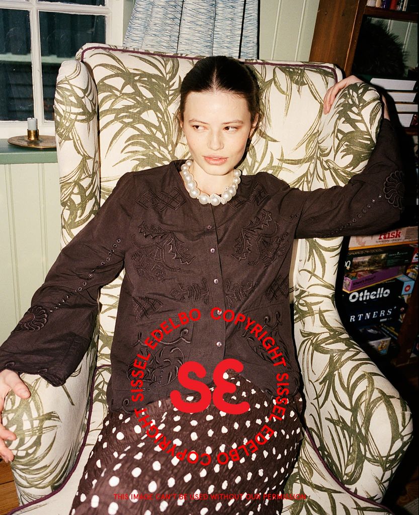 Sissel Edelbo Ester Shirt - Seal Brown