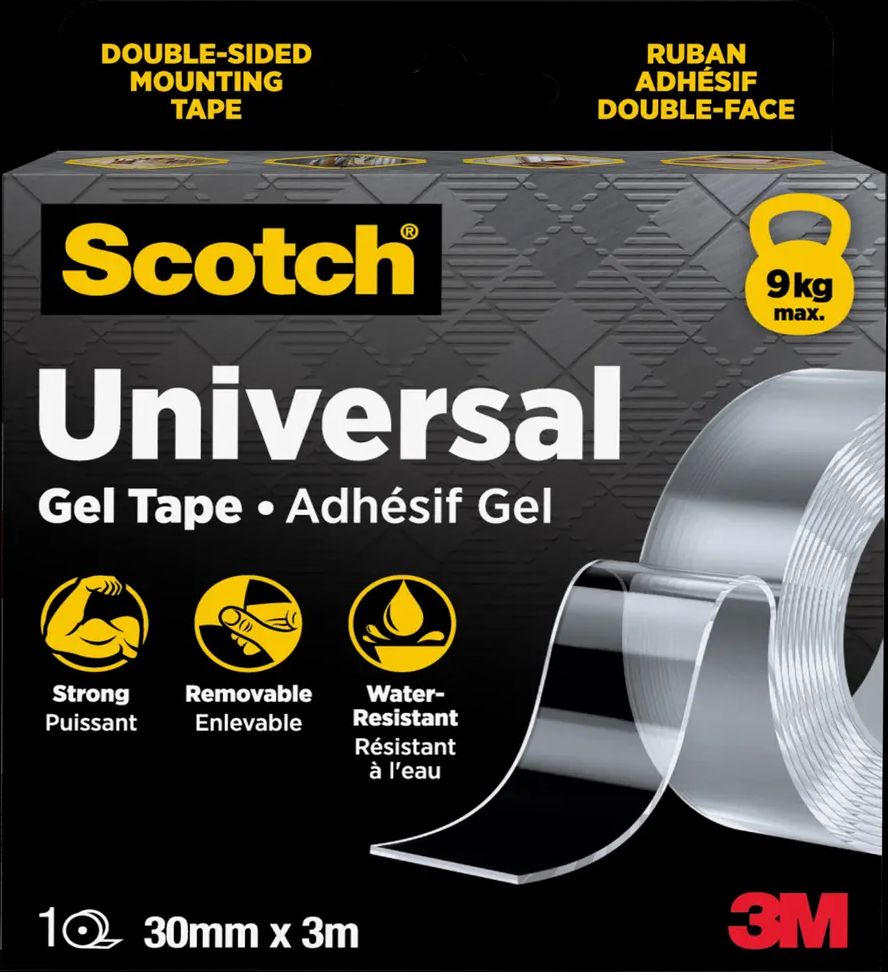 scotch® universal gel tape transparent 30 mm x 1,5 meter