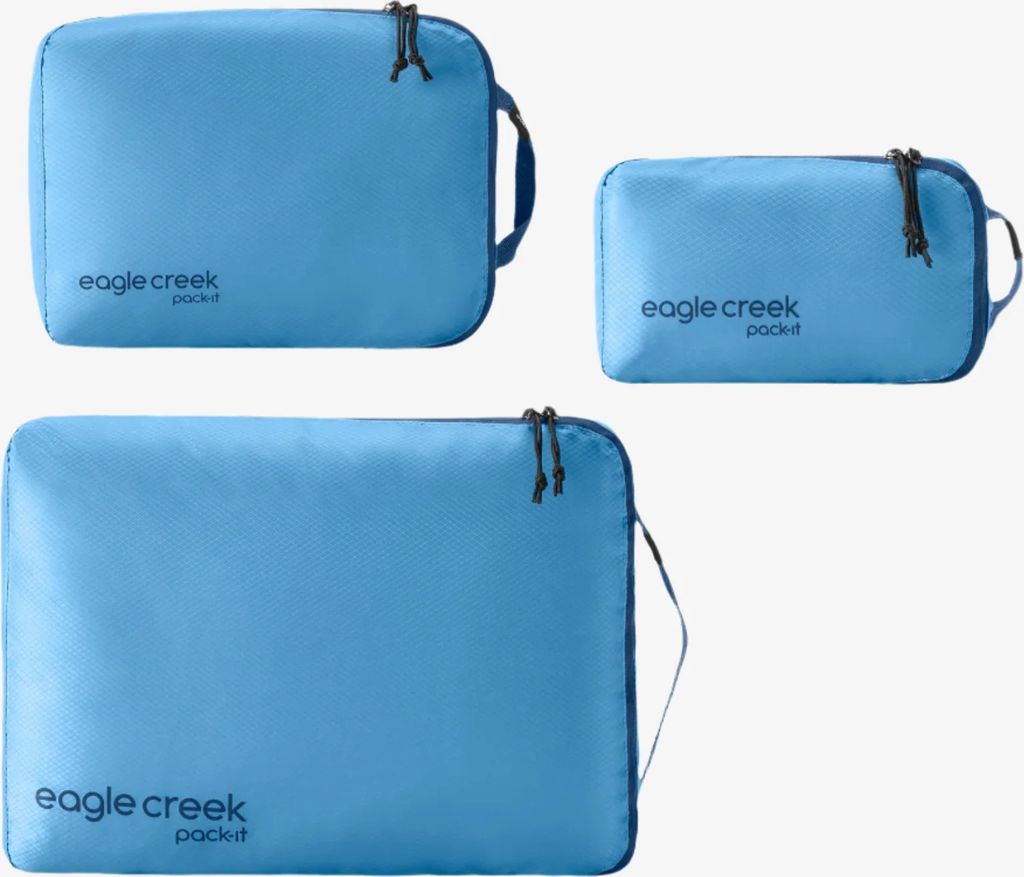Eagle Creek Pack-It Isolate Cube Set XS/S/M Blue Dawn
