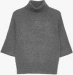SHORT SLEEVE  - Striktrøje - dark grey melange