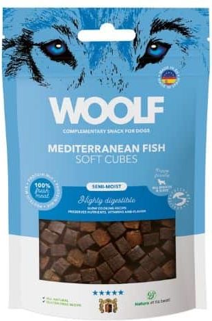 Woolf Soft Cubes Mediteranean Fish, 100g