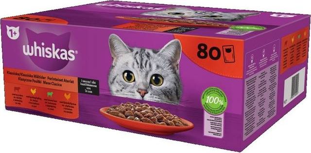 Whiskas Adult Classic Meals 80x85g