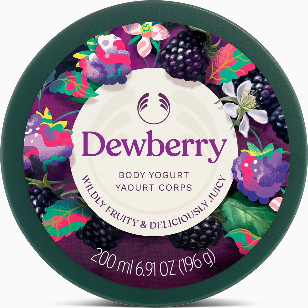 The Body Shop Dewberry Yogurt