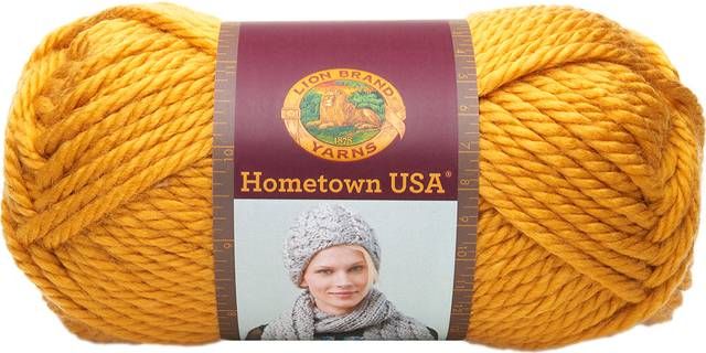 Lion Brand Los Angeles Tan Indhold Uni Color 9 m x 12 p
