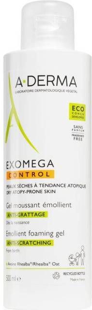 A-Derma Exomega Control Emollient Foaming Gel 500ml
