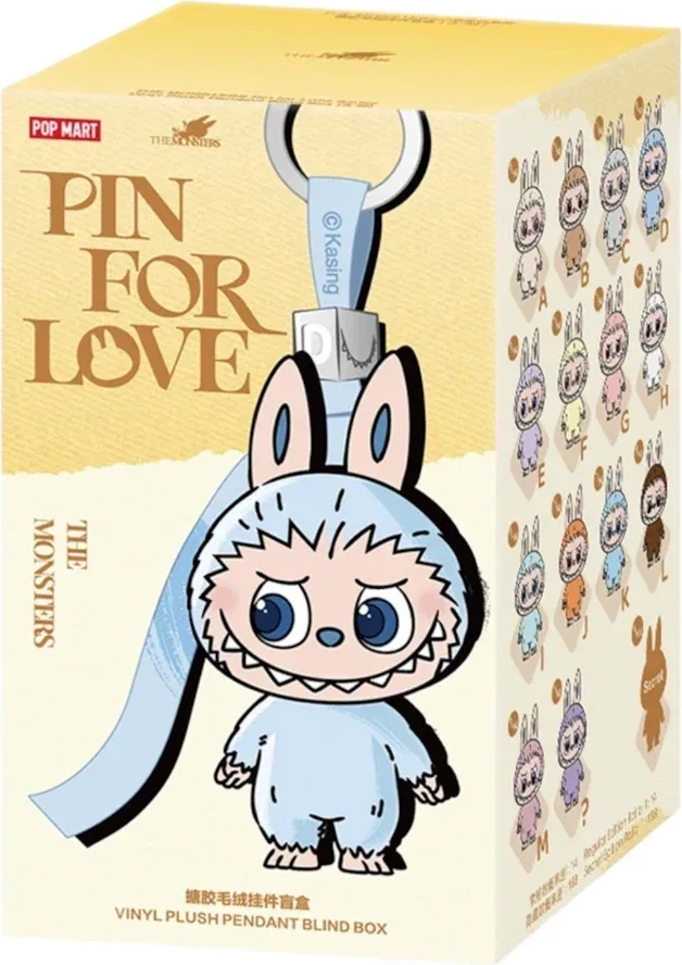 labubu pin for love a-m figur