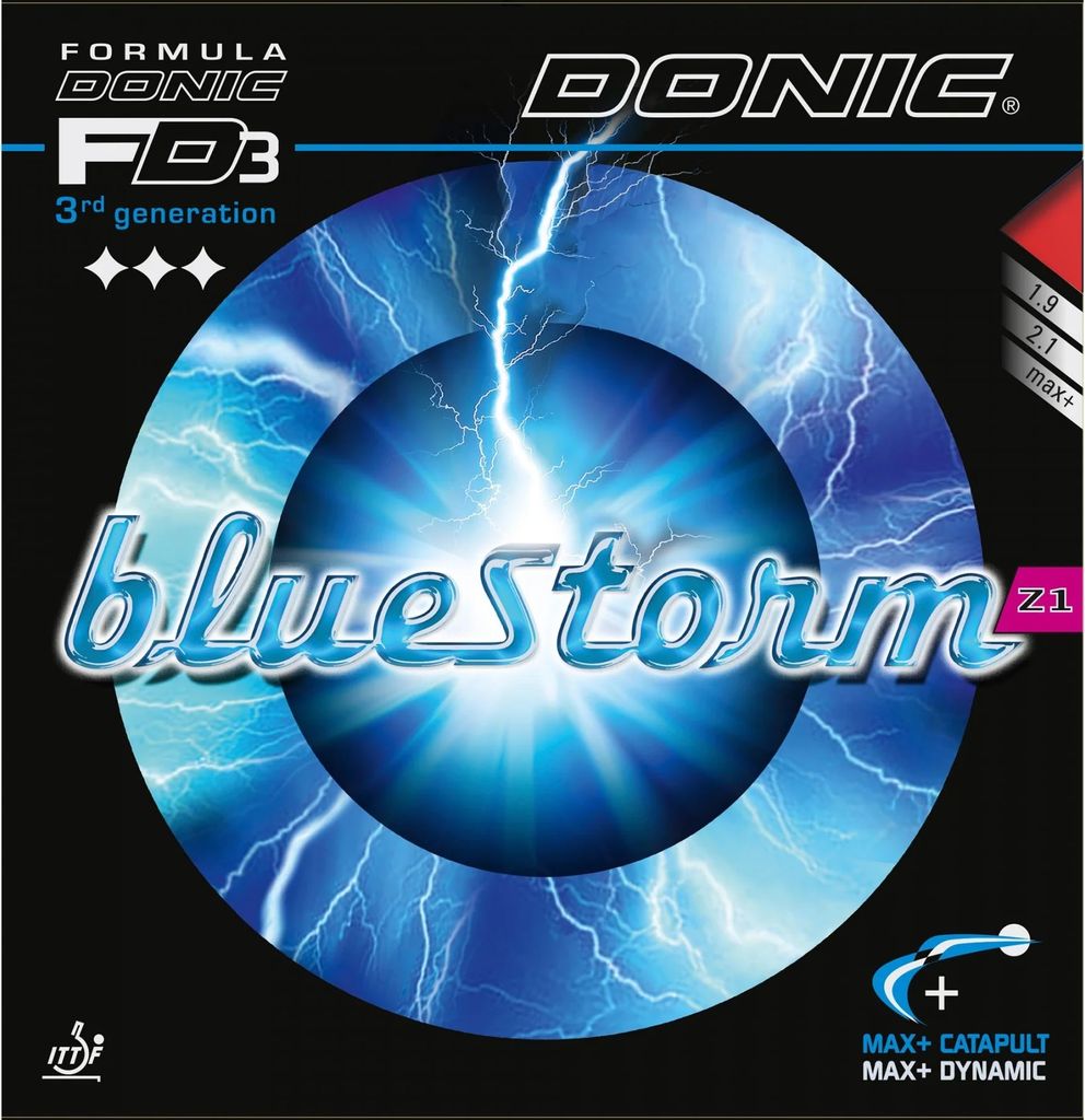 Donic BlueStorm Z1 Rød 2,1 mm