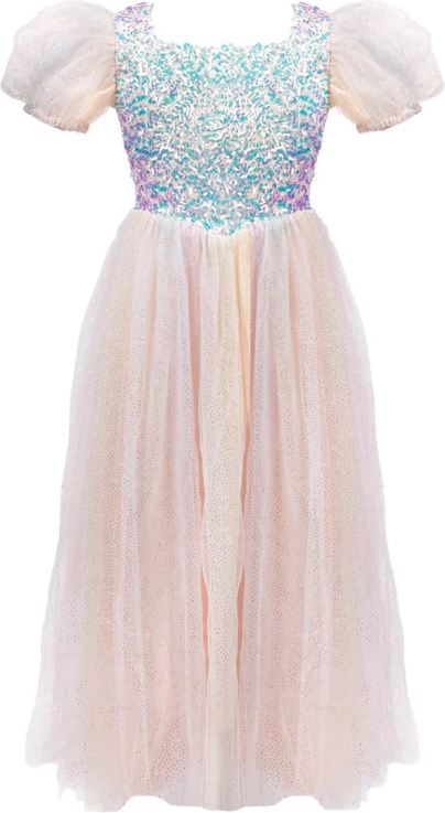 Great Pretenders Rainbow Sherbert Sparkle Kjole - Rainbow Sherbert