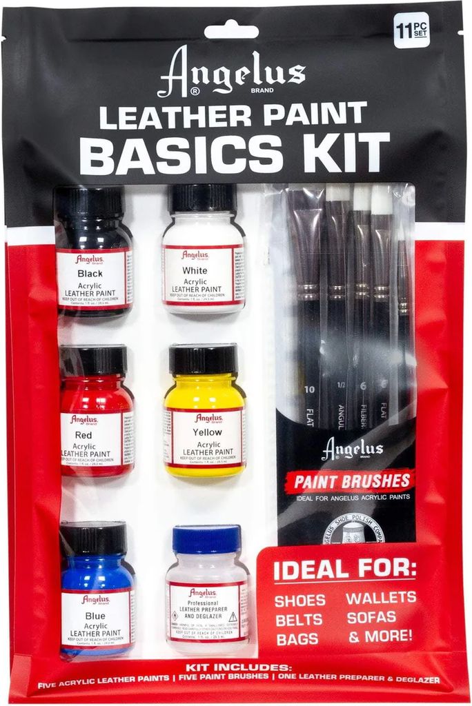 angelus leather paint basics kit