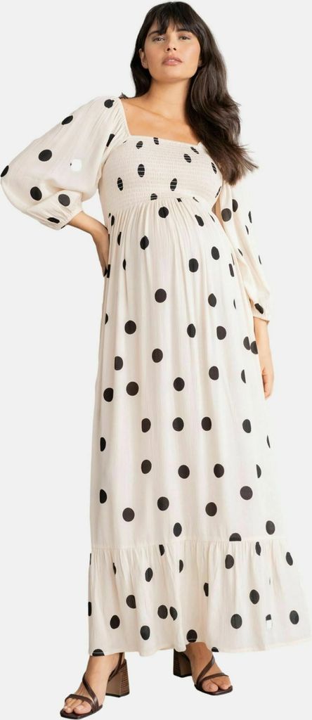 regular fit maternity - maxikjoler - cream