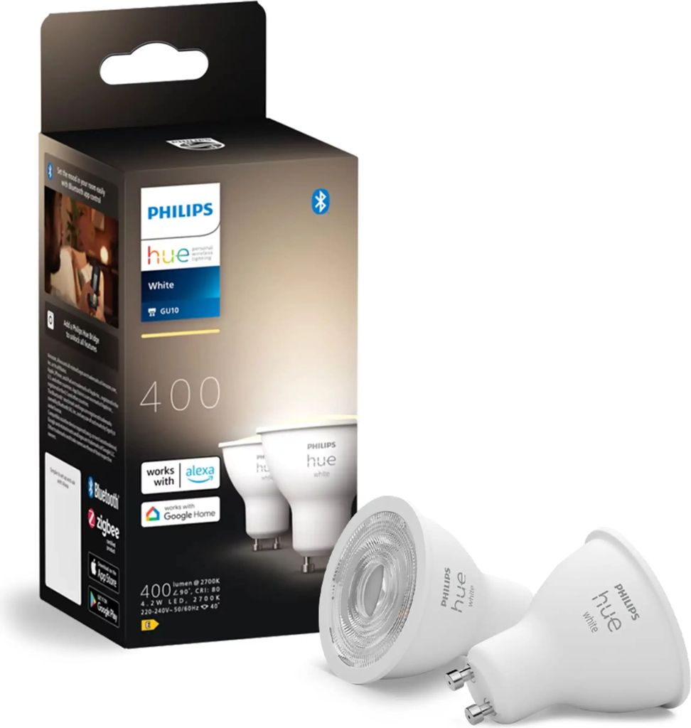 Philips Hue White Ambiance LED Lamps 4.2W GU10