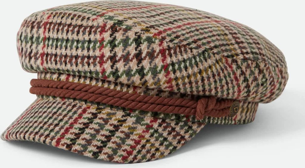 fiddler fisherman cap - sand/adrenaline rush/wild green