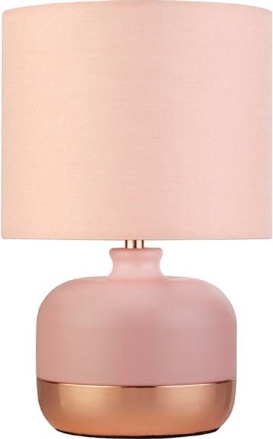 Freemans Searchlight Tamsin Violet Pink Rosa Bordlampe