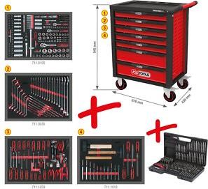 KS Tools 826.7515 Tool Trolley