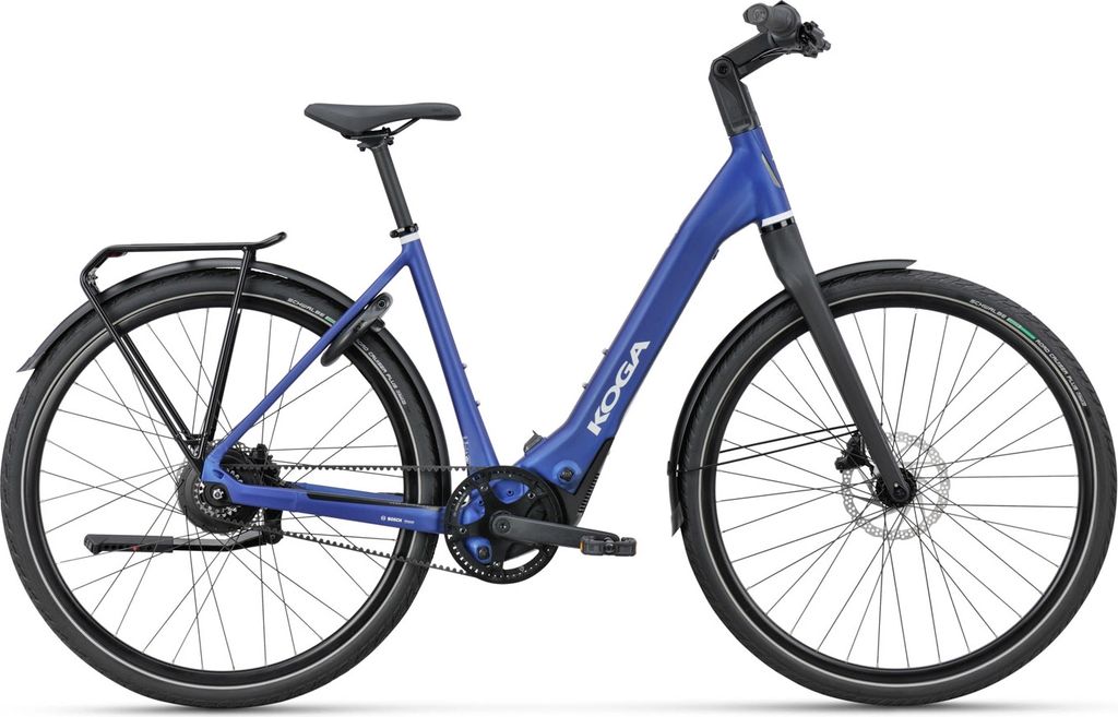 koga e-f3 6.0, bosch centermotor og remtræk