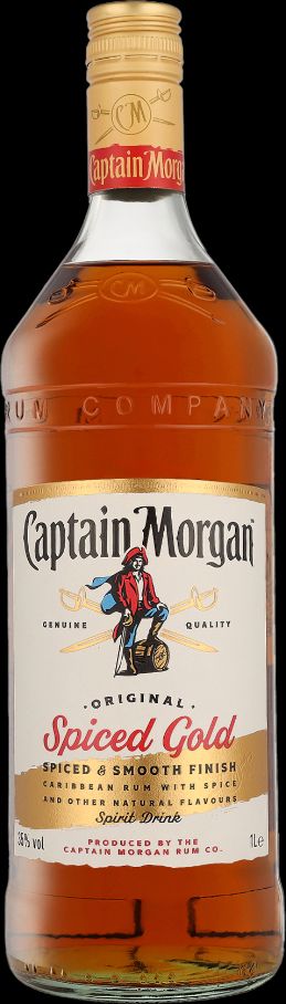 Captain Morgan Spiced Gold 1ltr Rom