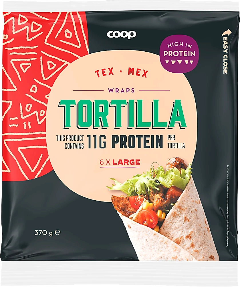tortilla large protein 6-pack