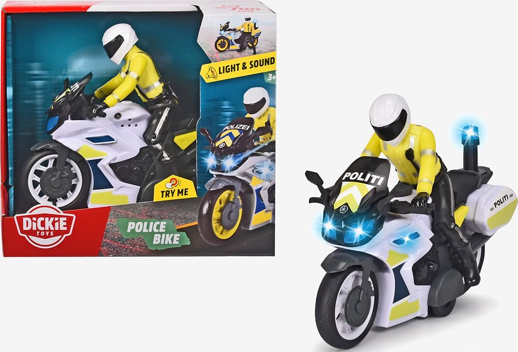 Dickie Toys Dickie Toys Danish Yamaha Police Motorcycle - Multi/patterned - ONE SIZE