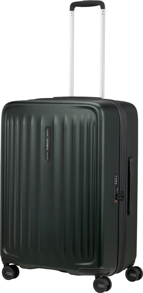 samsonite fyrm kuffert med 4 hjul graphite