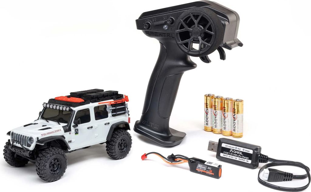 Axial 1/30 SCX30 Jeep Wrangler Brushed Rock Crawler