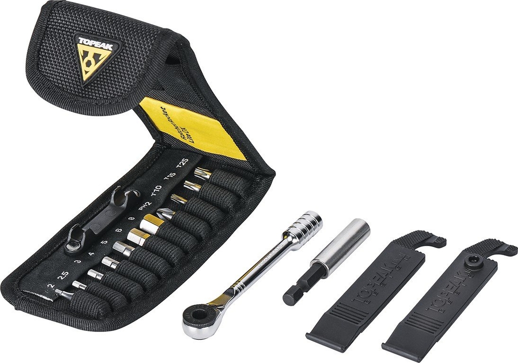 Topeak Ratchet Rocket Lite DX - Kompakt værktøjssæt - 15 dele