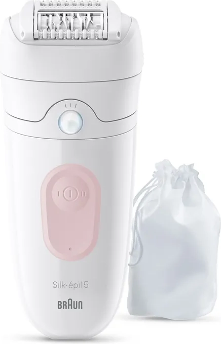 Braun Silkpil 5 Wet & Dry Epilator Flamingo Pink