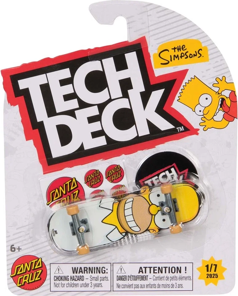 Spin Master Tech Deck Fingerboard 1 Authentisches Finger Skateboard